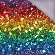 HOLOGRAPHIC RAINBOW wz. 2 - softshell