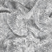 ŠEDÉ KAPRADÍ  (ŠEDÝ) - Mušelín bavlněný