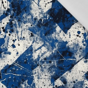 NAVY GRUNGE wz. 3 - tkanina bawełniana