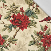Vintage Christmas wz.14 - tkanina bawełniana