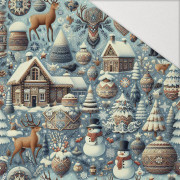 Vintage Christmas wz.21 - Hydrofobní česaná teplákovina