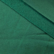 M-21 BOTTLE GREEN  - silná teplákovina počesaná D300