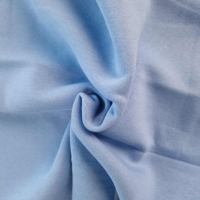 M-23 LIGHT BLUE  - silná teplákovina počesaná D300
