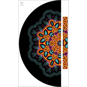 COLORFUL MANDALA - panel kalhot "MAXI"