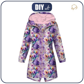 DÁMSKÁ BUNDA PARKA (ANNA) - ALCOHOL PASTEL WZ.4 - sada šití