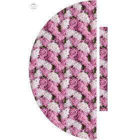 WATERCOLOR FLORAL WZ. 8 - panel kalhot "MAXI"