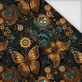 Butterfly & Flowers wz.12 - Tkanina na ubrusy
