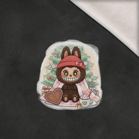 Creepy Cute Christmas WZ.5 - panel (60cm x 50cm) teplákovina počesaná s elastanem ITY