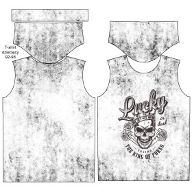 DĚTSKÉ TRIČKO - THE KING OF POKER vz. 1 - single jersey