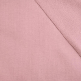 M-02 Rose Quartz - silná teplákovina počesaná D300