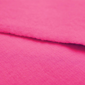 M-22 DARK PINK  - silná teplákovina počesaná D300