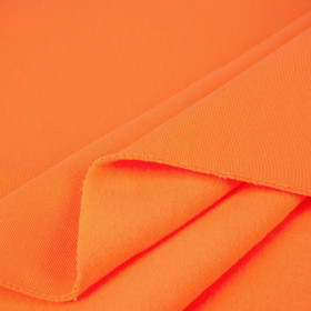 D-67 DEEP ORANGE - silná teplákovina počesaná D300