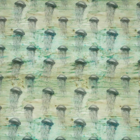 STÍN / CHOBOTNICE vz. 1 (HLADINA MOŘE) - panoramic panel teplákovina (60cm x 155cm)