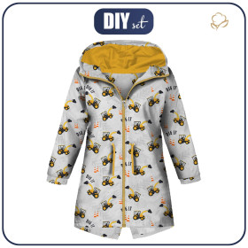 DĚTSKÁ BUNDA PARKA (ARIEL) - BAGRY - softshell