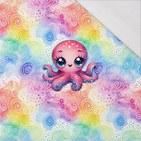 OCTOPUS (SEA ANIMALS vz. 3) - panel (60cm x 50cm) SINGLE JERSEY