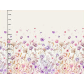 FLOWERS wz.10 - panel pro šaty Len 100%