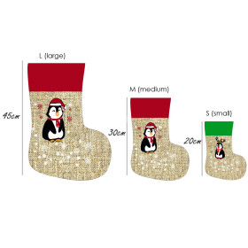 Sada vánočních ponožek - TUČŇACI