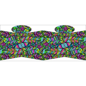 NÁKUPNÍ TAŠKA - NEON LISTY - Sada šití