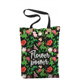 SHOPPER KABELKA - FLOWER POWER - Sada šití