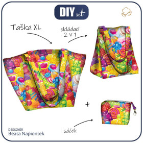 Taška XL s sáčkem 2 v 1 - ŽELATINOVÉ