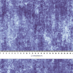 GRUNGE (Very Peri) - organický úplet single jersey s elastanem 