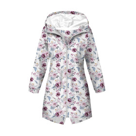 DÁMSKÁ BUNDA PARKA (ANNA) - AKVARELOVÁ KYTICE vz. 2 - softshell