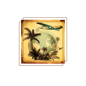TRAVEL TIME VZ. 7 - Panel (75cm x 80cm)