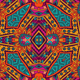 BAREVNÁ MANDALA vz. 1