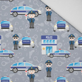 POLICIE  / tmavě šedý - tkanina HOME DECOR PREMIUM