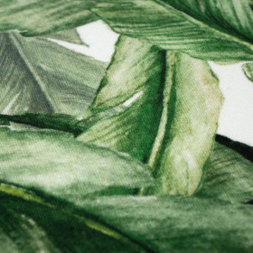 LISTY BANÁNOVNÍKU vz. 3 (JUNGLE) - organický úplet single jersey s elastanem 