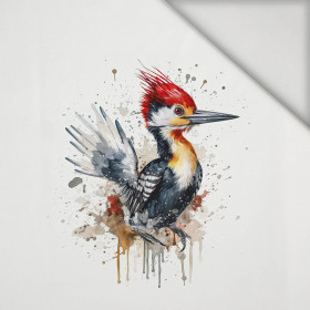 WATERCOLOR WOODPECKER - Panel (60cm x 50cm) lycra 300g