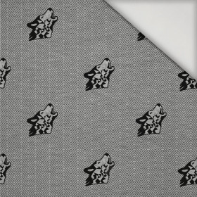 WOLF / NOČNÍ VOLÁNÍ / šedá - lycra 300g