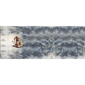 KLOBOUK vz. 1 (MAGIC) - panel (60cm x 155cm) SINGLE JERSEY