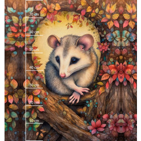 BOHO MOUSE - panel (75cm x 80cm) teplákovina