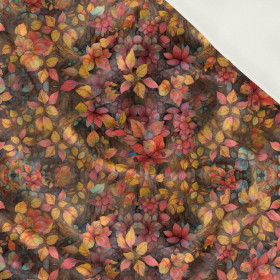 BOHO LEAVES VZ. 2 - satén 