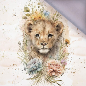 BABY LION - panel, softshell (60cm x 50cm)