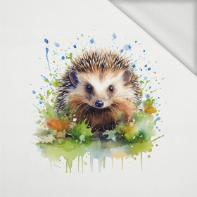 WATERCOLOR HEDGEHOG - panel (75cm x 80cm) teplákovina