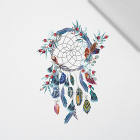 WATERCOLOR DREAMCATHER - Paneel (60cm x 50cm) bavlněná tkanina