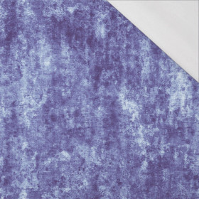 GRUNGE (Very Peri) - organický úplet single jersey s elastanem 