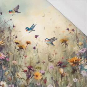 MAGIC MEADOW VZ. 11 - panel (60cm x 50cm) SINGLE JERSEY