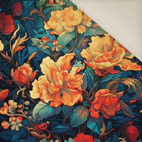 VINTAGE CHINESE FLOWERS VZ. 4- Potahový velur 