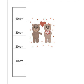 ZAMILOVANÍ MEDVÍDCI VZ. 1 (ZAMILOVANÍ MEDVÍDCI) - panel 50cm x 60cm