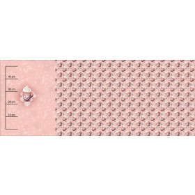 HRNEK HORKÉ ČOKOLÁDY (VÁNOČNÍ ČAS) - panoramic panel SINGLE JERSEY 