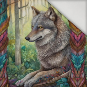 BOHO WOLF - Panel (60cm x 50cm) lycra 300g