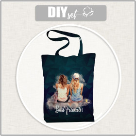SHOPPER KABELKA - BEST FRIENDS - Sada šití