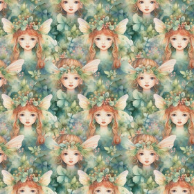 100cm FAIRY WORLD wz.8 - tkanina bawełniana