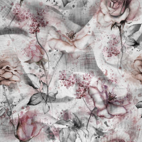 FLOWERS wz.9 - Mušelín bavlněný