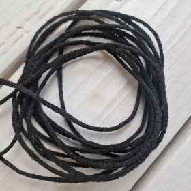 Guma okrągła 3mm - CZARNA