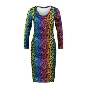 Tužkové šaty (ALISA) - HOLOGRAM RAINBOW vz. 3 - Sada šití