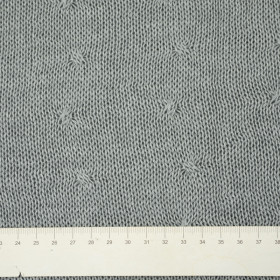 DEKA SOFT(NOPKY) / šedá S - tenký panel pletený